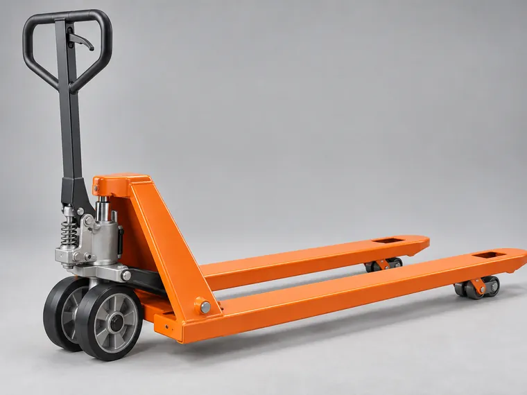Manual hydraulic stacker
